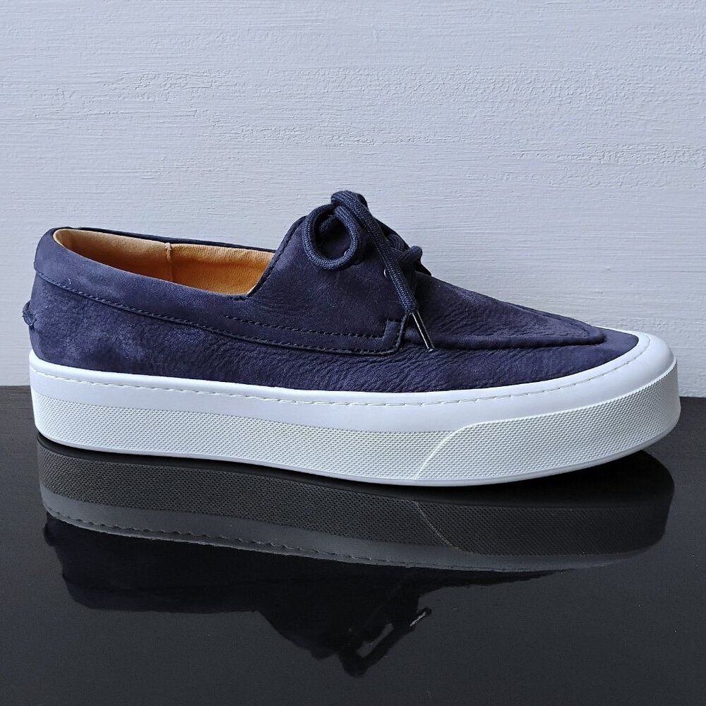 Sperry Women's Candy Boat Shoe in Timeless & Elegance Navy Leather Nubuck